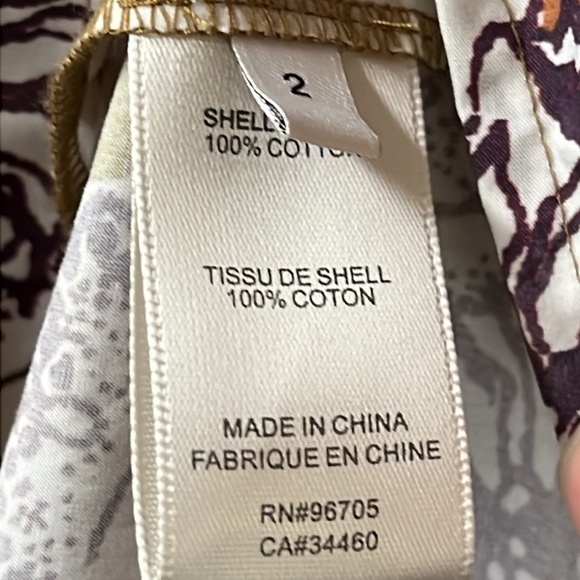 REBECCA TAYLOR GINGHAM DAISY PRINT WRAP DRESS SIZE 2 NWT - Picture 12 of 12